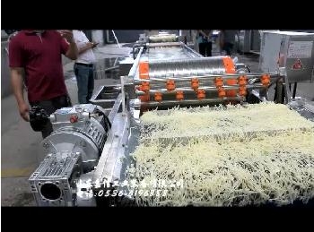 土豆去皮二級(jí)切洗脫水流水線(xiàn)